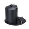 Balde de Gelo Polipele Preto 1.2L
